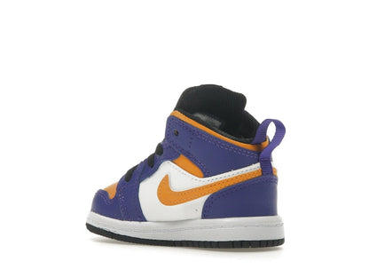 Jordan 1 Mid Lakers (2022) (TD)