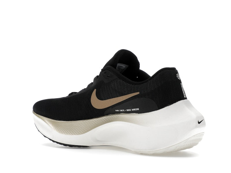 Nike Zoom Fly 5 Black Metallic Gold Grain