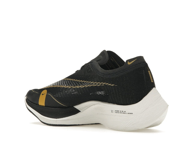 Nike ZoomX Vaporfly Next% 2 Black Metallic Gold Coin (Women's)