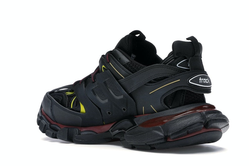 Balenciaga Track Trainers Black Bordeaux