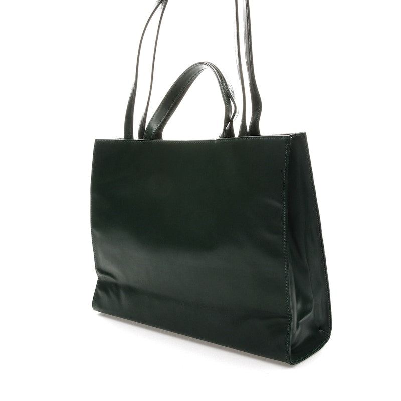Telfar Flag Bag Medium Green/White