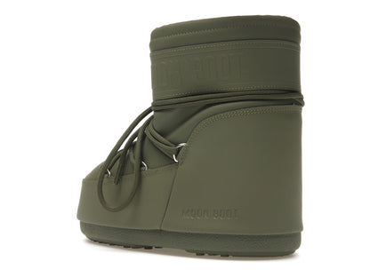 Moon Boot Icon Rubber Low Boot Khaki