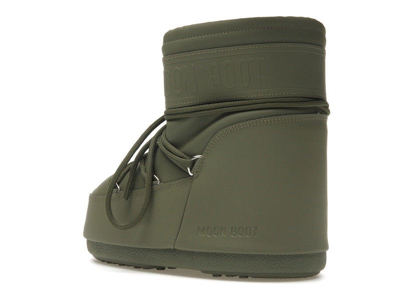 Moon Boot Icon Rubber Low Boot Khaki