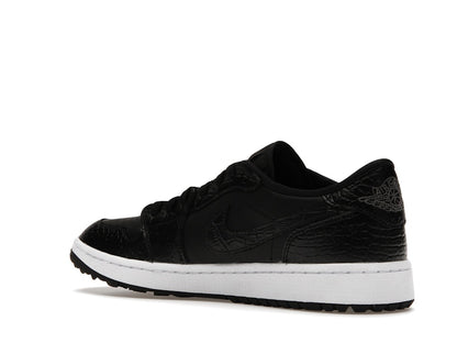Jordan 1 Retro Low Golf Black Croc