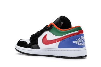 Jordan 1 Low Multi-Color Black Toe (Women's)