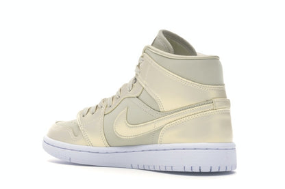 Jordan 1 Mid Goose Feather Yellow (Women's)