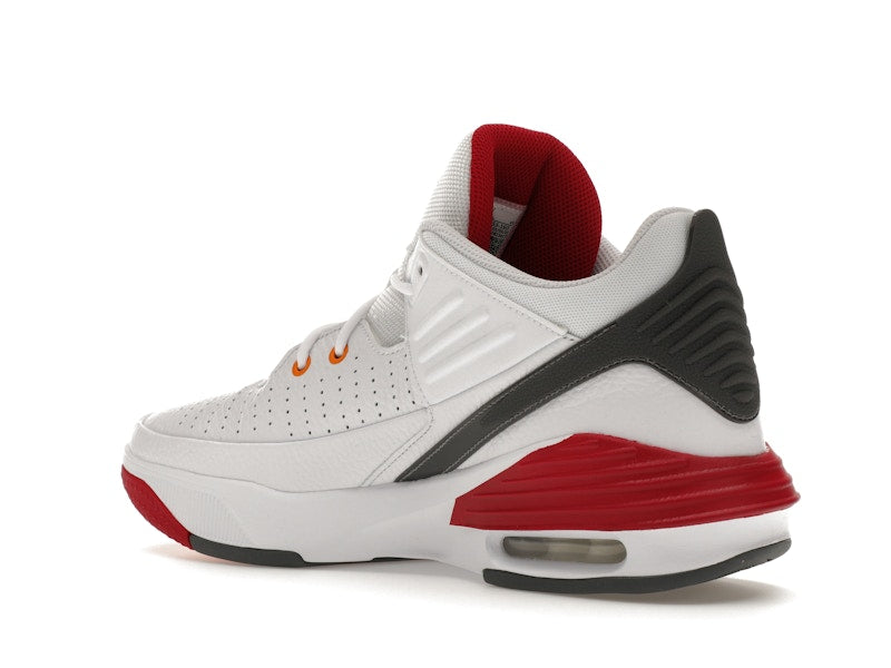 Jordan Max Aura 5 White Cardinal Red