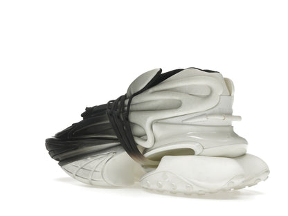 Balmain Unicorn Low-Top White Black Gradiant