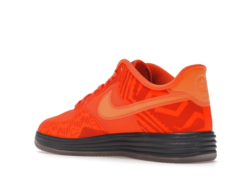 Nike Lunar Force 1 Fuse Bhm Sneaker Orange/Brown