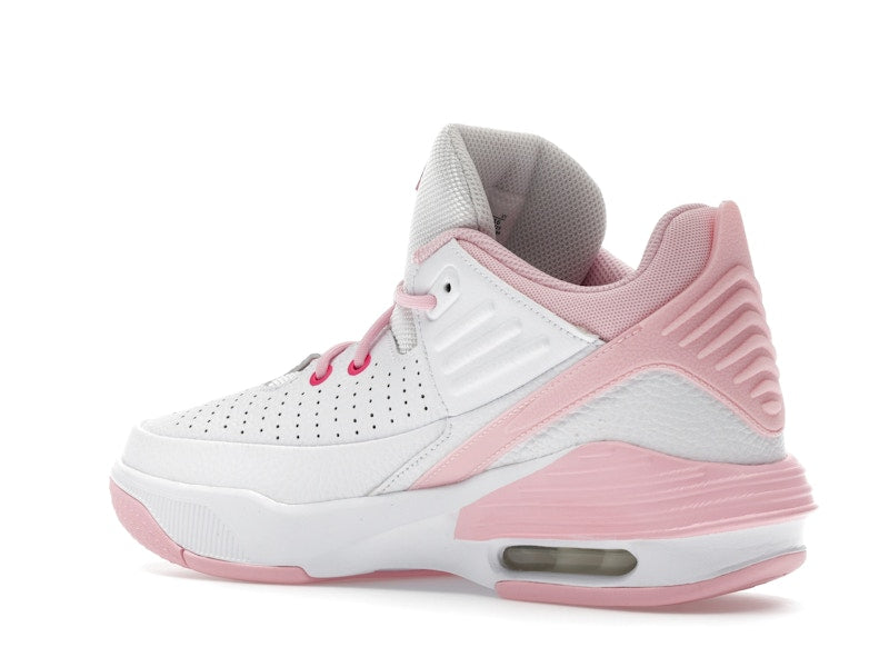 Jordan Max Aura 5 White Fierce Pink Medium Soft Pink (GS)
