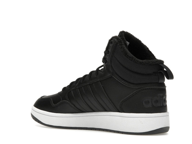 adidas Hoops 3.0 Mid Classic Fur Lining Winterized Core Black Cloud White