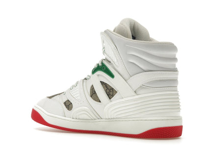 Gucci Basket White Demetra Red (Women's)