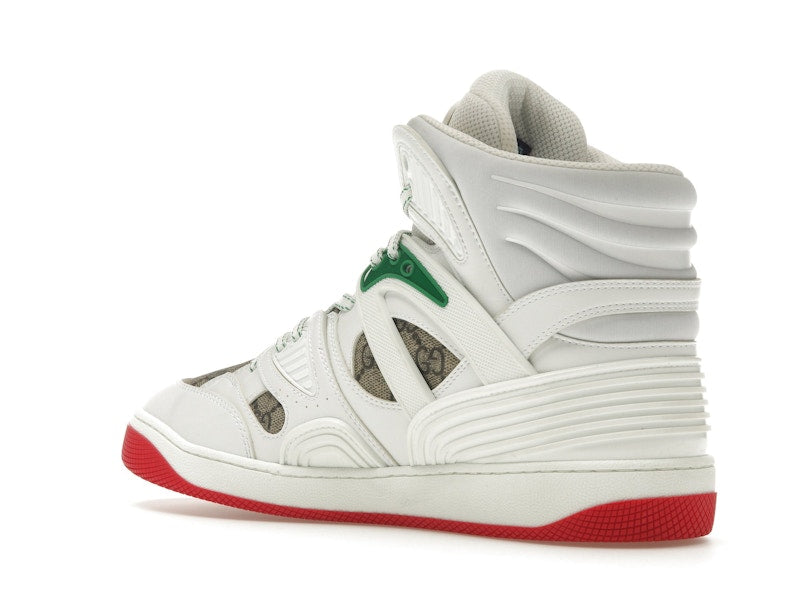 Gucci Basket White Demetra Red (Women's)