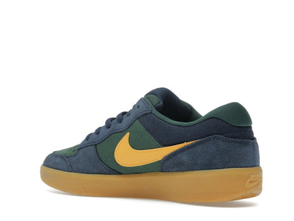 Nike SB Force 58 Midnight Navy Fir Gum Light Brown University Gold