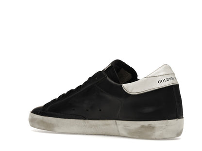 Golden Goose Super-Star Black White Leather