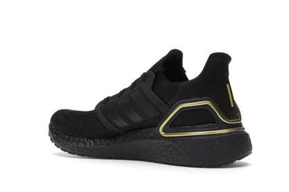 adidas Ultra Boost 20 Core Black Gold Metallic