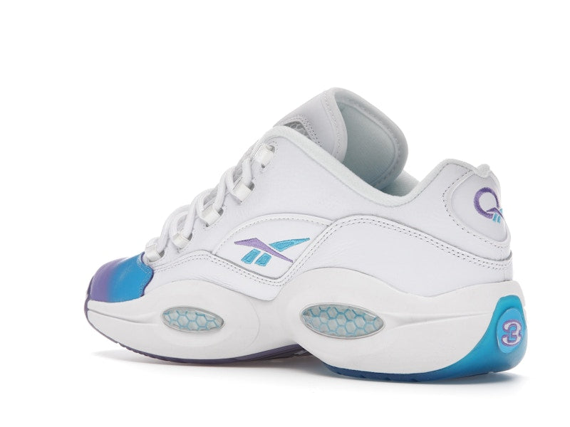 Reebok Question Low Radiant Aqua Hyper Purple