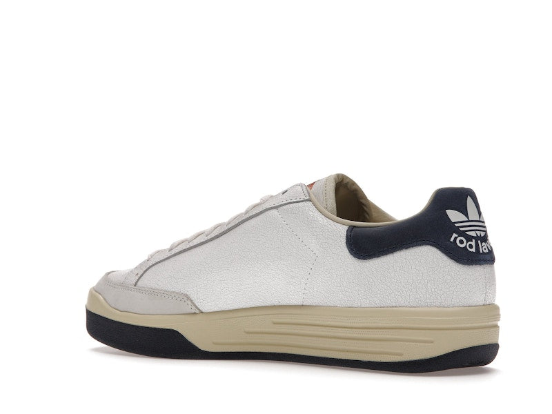 adidas Rod Laver Cracked White Navy