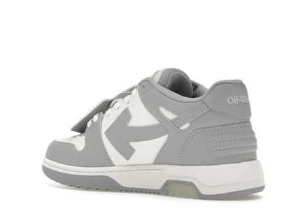 OFF-WHITE Out Of Office Low Grey White Off-White Heel Tab