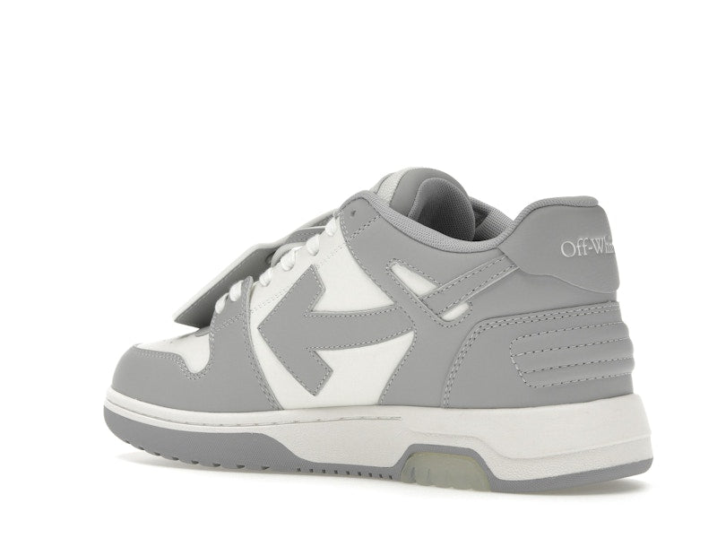 OFF-WHITE Out Of Office Low Grey White Off-White Heel Tab