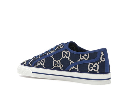 Gucci Tennis 1977 Low GG Monogram Blue