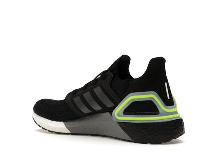 adidas Ultra Boost 20 Core Black Signal Green