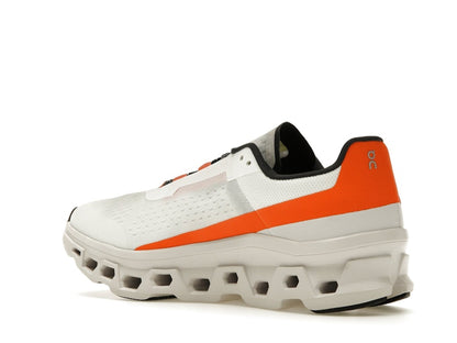 On Running Cloudmonster Undyed White Flame