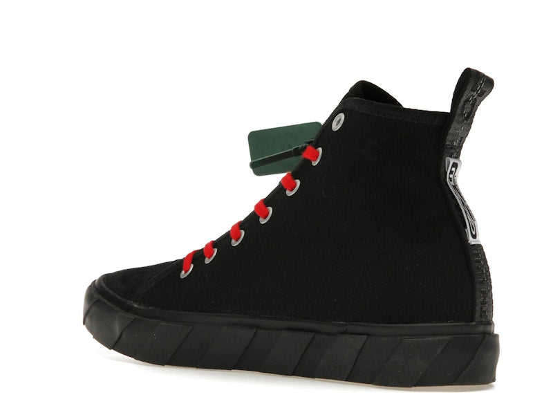 OFF-WHITE Vulcanized Hi Canvas Black Red