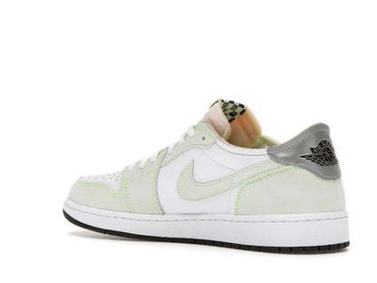 Jordan 1 Retro Low White Ghost Green Black