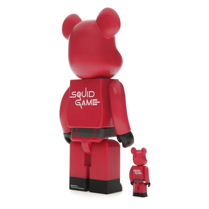 Bearbrick x Squid Game Guard (Triangle) 100% & 400% Set