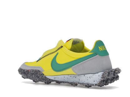 Nike Waffle Racer Crater Yellow Strike Roma Green (Women's)