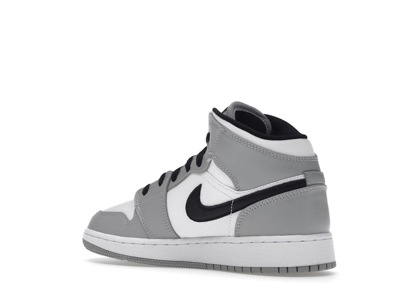 Jordan 1 Mid Light Smoke Grey (GS)