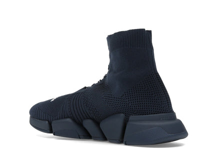 Balenciaga Speed 2.0 Lace Up Recycled Dark Blue