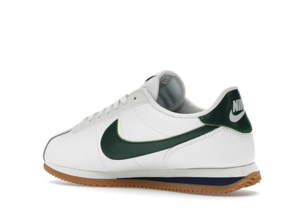 Nike Cortez Leather Summit White Fir Midnight Navy