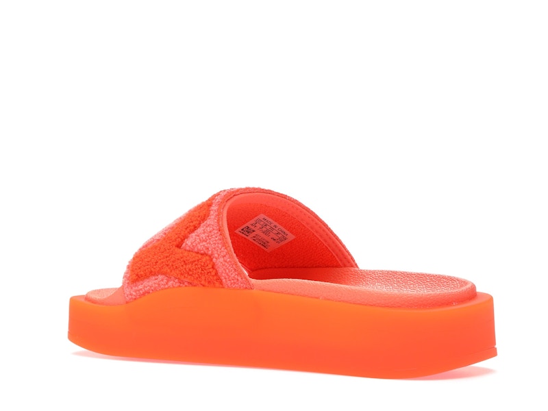 adidas Slides Beyonce Ivy Park Screaming Orange