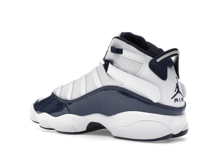 Jordan 6 Rings White Midnight Navy