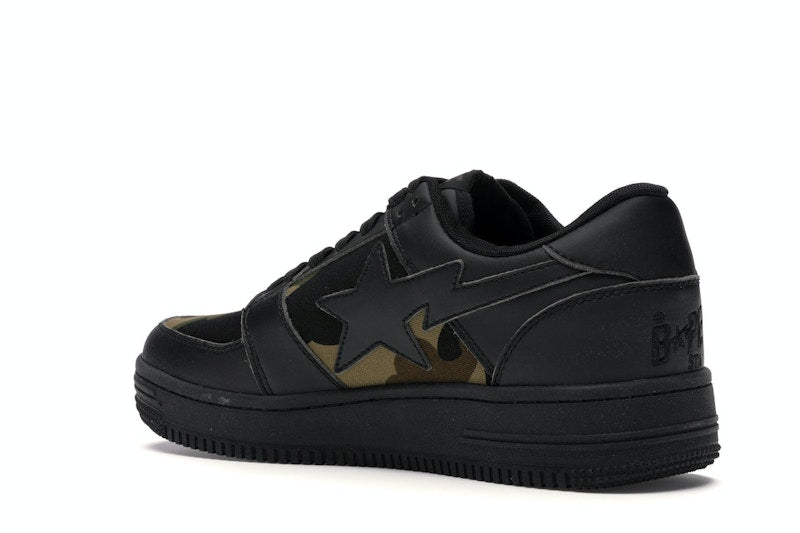 Bape 1st Camo Bape Sta Low Black