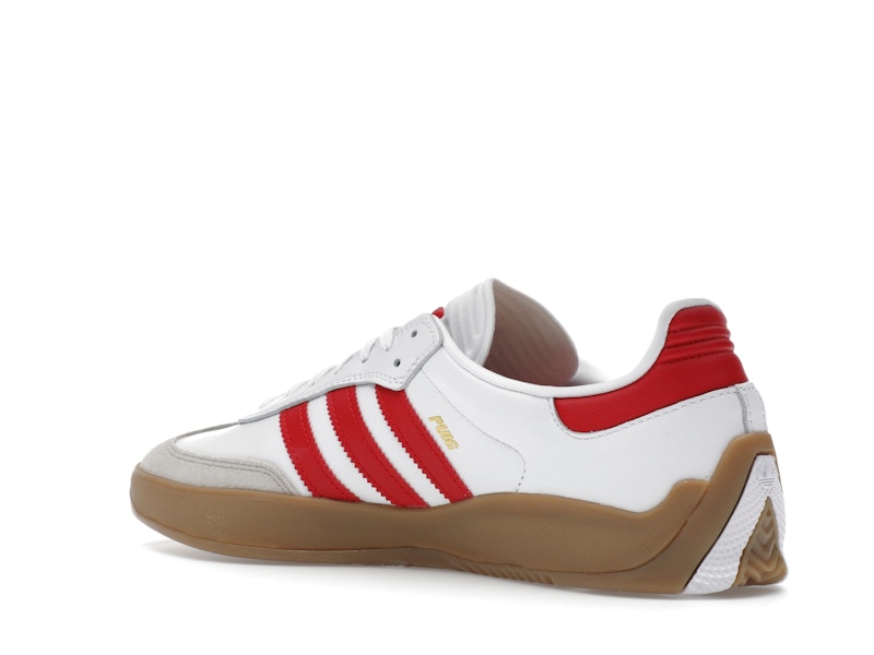 adidas Puig Samba Cloud White Better Scarlet Gum