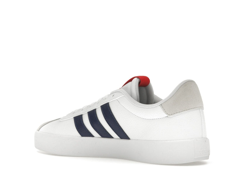 adidas Vl Court 3.0 Cloud White Dark Blue Better Scarlet