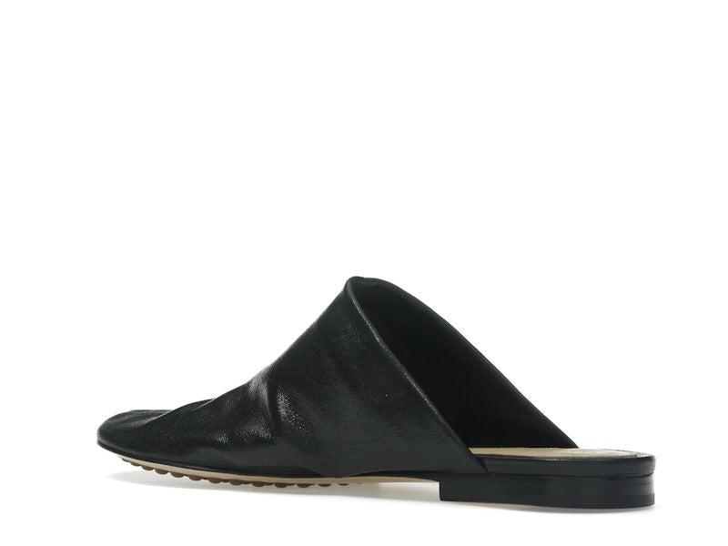 Bottega Veneta Leather Dot Sock Slippers Black (Women's)
