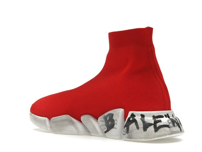 Balenciaga Speed 2.0 Graffiti Red White