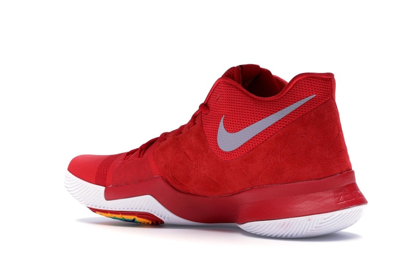 Nike Kyrie 3 Red Suede