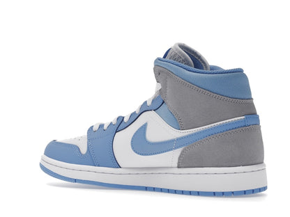 Jordan 1 Mid University Blue Grey