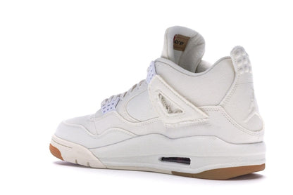 Jordan 4 Retro Levi's White (Blank Tag)