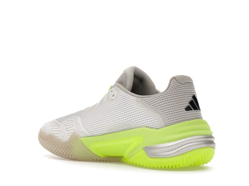 adidas Barricade 13 Clay Cloud White Iron Metallic Lucid Lemon (Women's)