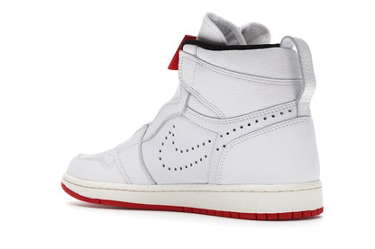 Jordan 1 Retro High Zip White University Red