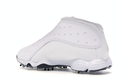 Jordan 13 Retro Golf Cleat White Black
