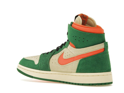 Jordan 1 High Zoom Air CMFT 2 Pine Green Orange Blaze (Women's)