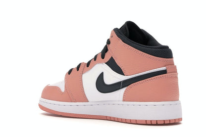 Jordan 1 Mid Pink Quartz (GS)