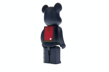 Bearbrick Medicom Herschel Peacoat 100% & 400% Set Navy